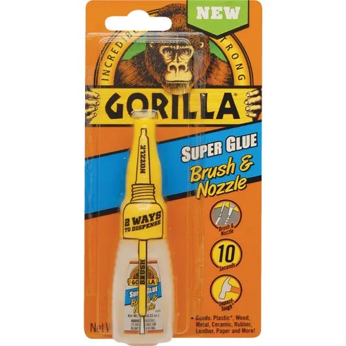 7500102 Gorilla Brush & Nozzle Super Glue