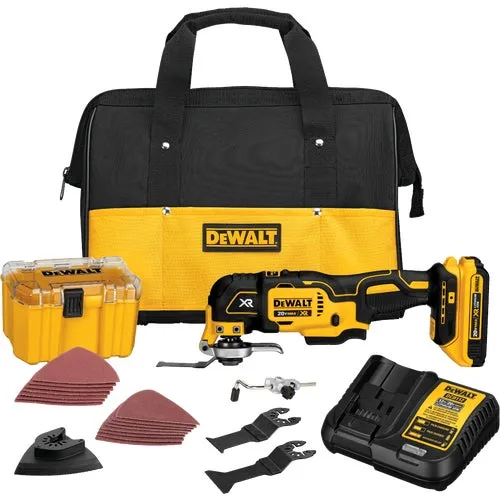 DCS356D1 DeWalt 20V MAX XR Lithium-Ion Brushless Cordless Oscillating Tool Kit