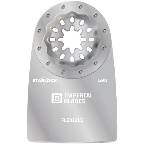 IBSL520-1 Imperial Blades Starlock Flexible Scraper Oscillating Blade