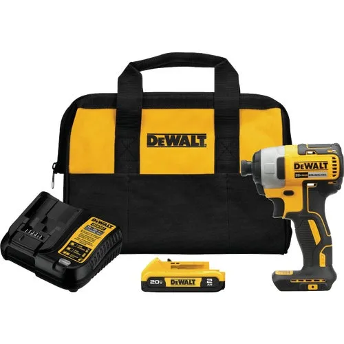DCF787C1 DeWalt 20V MAX Lithium-Ion Brushless Cordless Impact Driver Kit