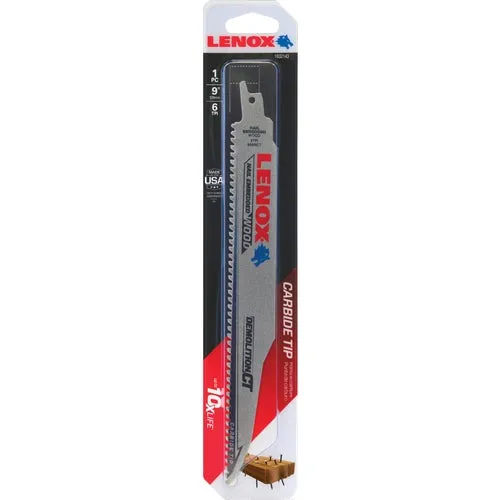 1832143 Lenox Demolition CT Reciprocating Saw Blade