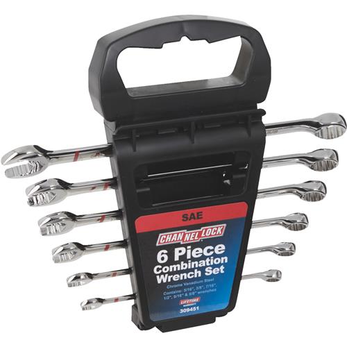 309451 Channellock 6-Piece Combination Wrench Set