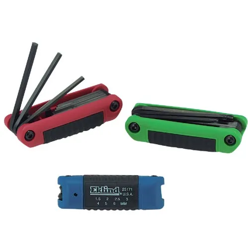 25024 Eklind Combination Pack Ergo-Fold Hex Key Set