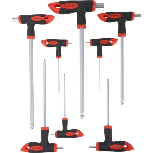 315222 Do it 8-Piece Standard T-Handle Hex Key Set