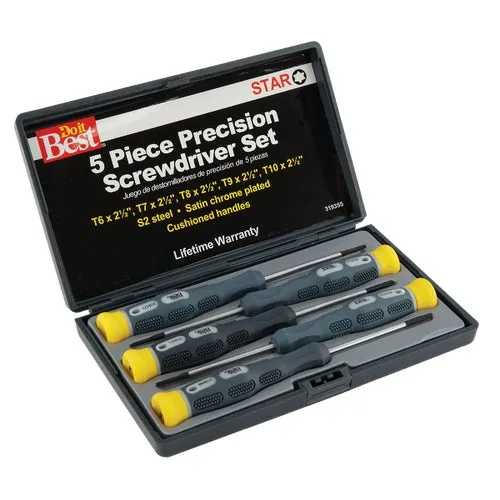 319355 Do it Best 5-Piece Precision Star Screwdriver Set