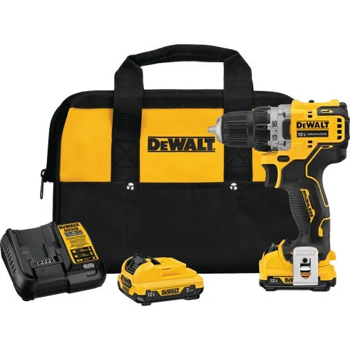 DCD701F2 DeWalt 12V XTREME MAX XR Lithium-Ion Brushless Cordless Drill Kit