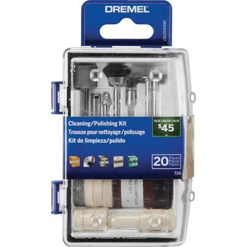 684-01 Dremel 20-Piece Cleaning & Polishing Bit Set