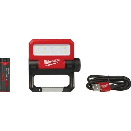2114-21 Milwaukee ROVER REDLITHIUM USB Rechargeable Cordless Work Light