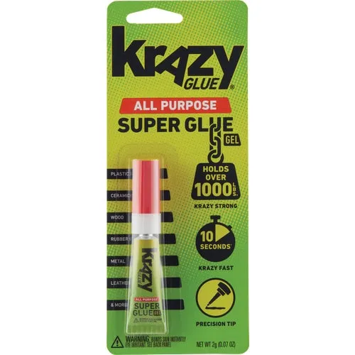 KG86648R Krazy Glue All-Purpose Super Glue Gel