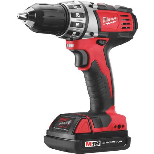 2606-22CT Milwaukee M18 Lithium-Ion Compact Cordless Drill Kit