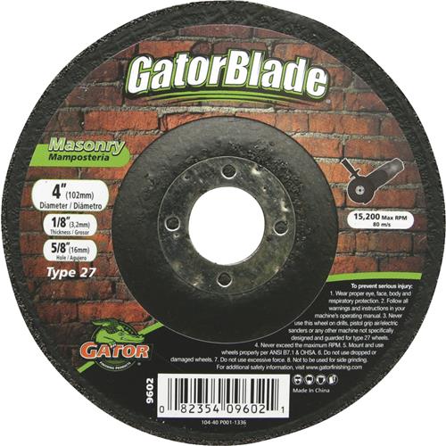 9619 Gator Blade Type 27 Cut-Off Wheel