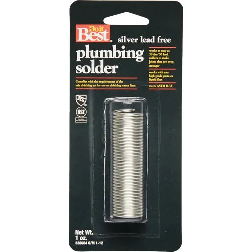 53096 Do it Best Silver Lead-Free Solder