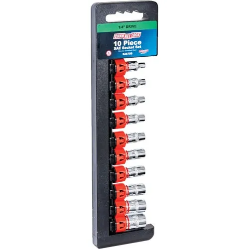 346756 Channellock 10-Piece 1/4 In. Drive Socket Set