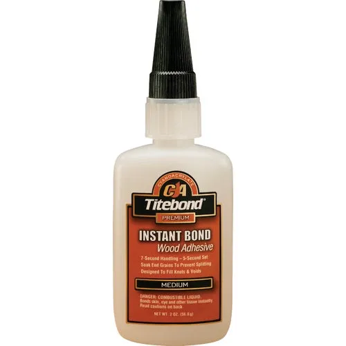 6211 Titebond Instant Bond Medium CA Wood Glue
