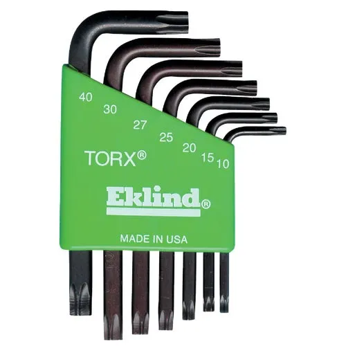 10807 7-Piece Short Arm Torx Key Set