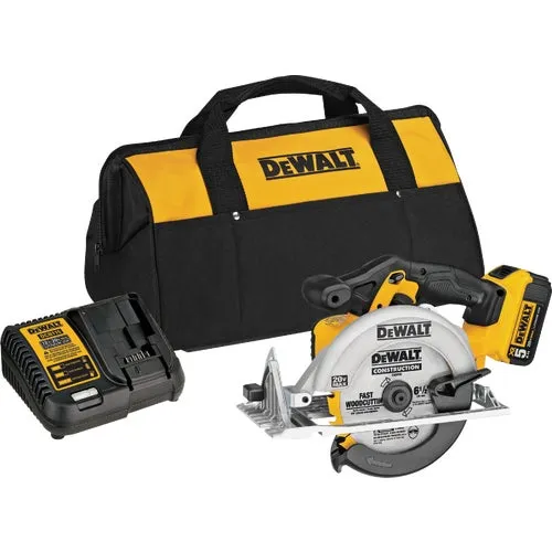 DCS391P1 DeWalt 20V MAX Lithium-Ion Cordless Circular Saw Kit