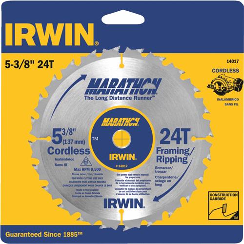 14074 Irwin Marathon Circular Saw Blade