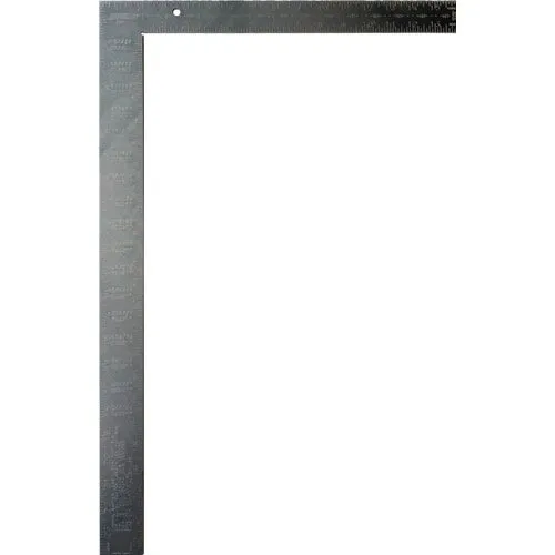 CS5 Johnson Level Aluminum Carpenters Square with Tables