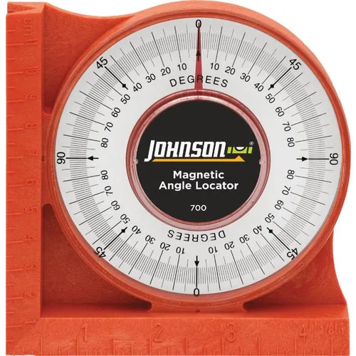 700 Johnson Level Magnetic Protractor Angle Locator