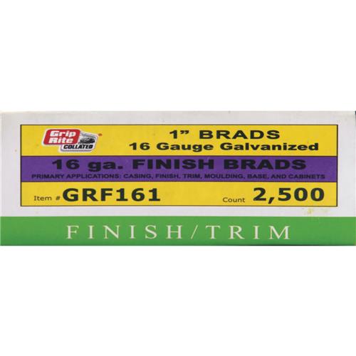 GRF162SS Grip-Rite Straight Finish Nail