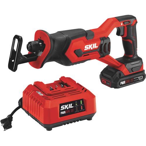RS582902 SKIL 20V PWRCore Lithium-Ion Cordless Reciprocating Saw Kit