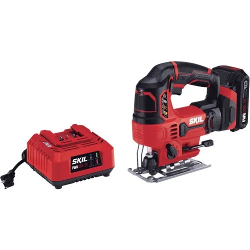 JS820302 SKIL 20V Lithium-Ion Cordless Jig Saw Kit