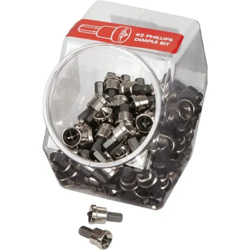 83150 No. 2 Phillips Drywall Dimpler Screwdriver Bit Display