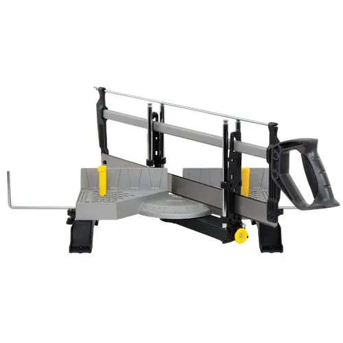 20-800 Stanley Adjustable Angle Clamping Miter Box & Saw
