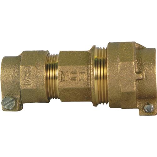 74758-22 A A Y McDonald Brass CTS Polyethylene Pipe Connector