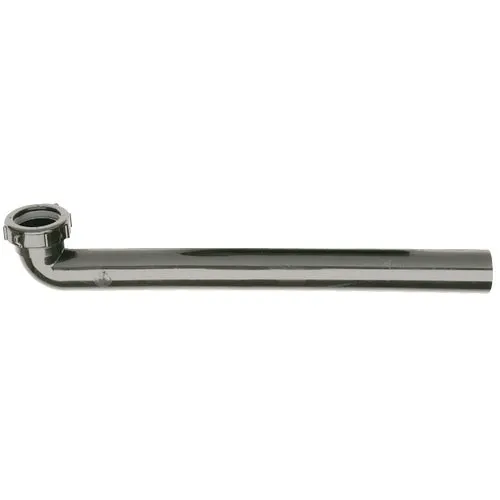 104BK Black Plastic Slip-Joint Waste Arm 104BK, arm, waste