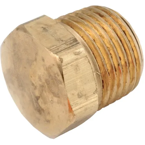 756121-02 Anderson Metals Low Lead Hex Head Brass Plug