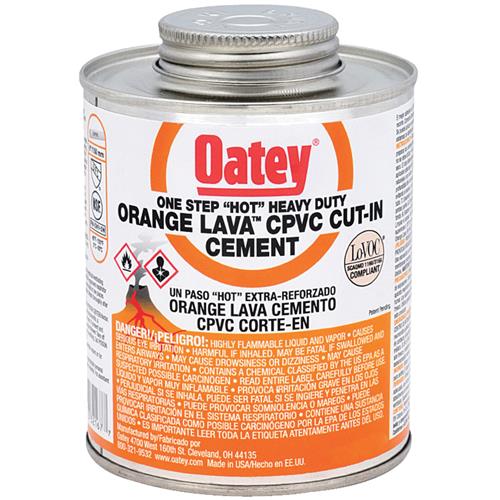 32166 Oatey Orange Lava CPVC Cement