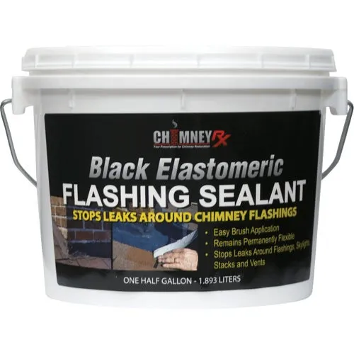 300054 Chimney RX Black Elastomeric Flashing Sealant