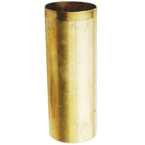 2129RBK Threaded Tube Threaded 1 End Brass Tubular