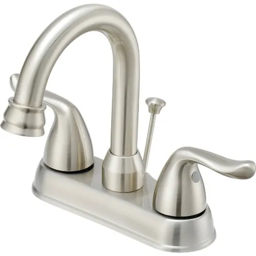 F5111100CP-JPA1 Home Impressions Hi-Arc 2-Handle Bathroom Faucet with Pop-Up