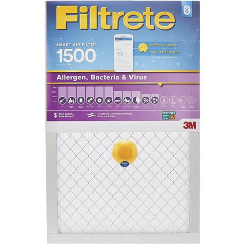 S-2000-4 3M Filtrete Allergen, Bacteria & Virus Smart Furnace Filter