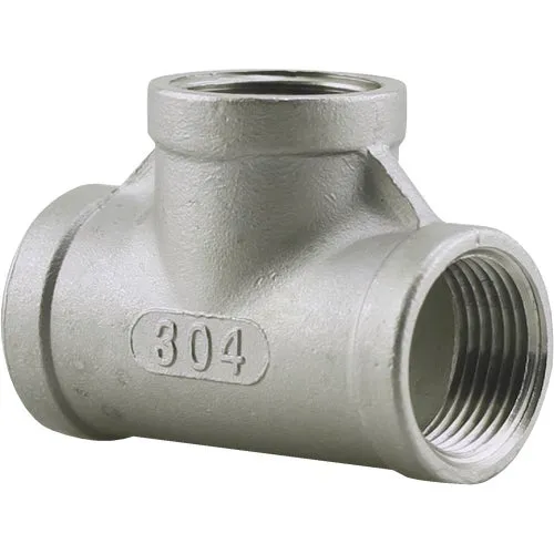 U2-SST-03 PLUMB-EEZE Stainless Steel Tee