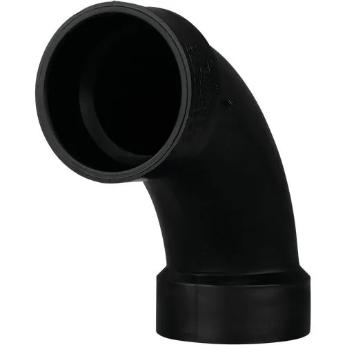 ABS 00304  0600HA Charlotte Pipe 90 Deg. Long Sweep ABS Elbow