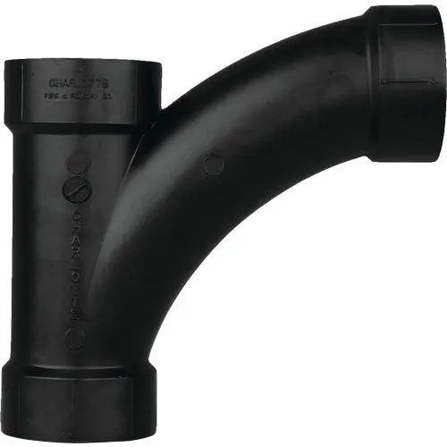 ABS 00501  0600HA Charlotte Pipe Combination ABS Wye