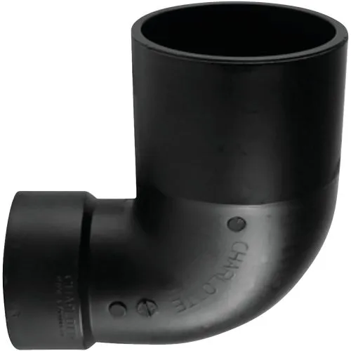 ABS 00330  0600HA Charlotte Pipe 90 Deg. Reducing Closet Bend ABS Elbow