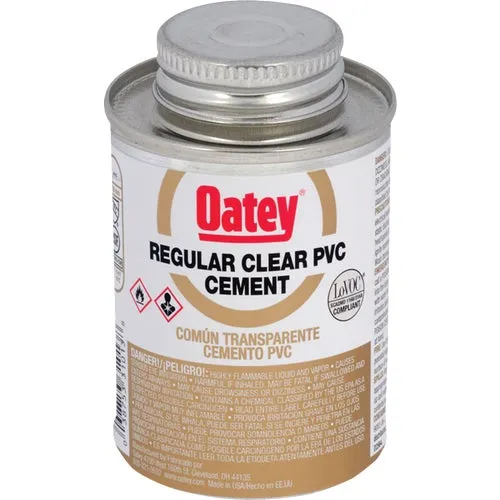 31012 Oatey Regular Clear PVC Cement