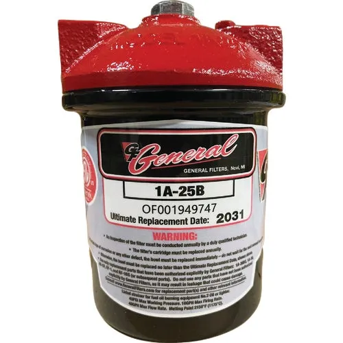1A25B General Filters Fuel Oil Filter