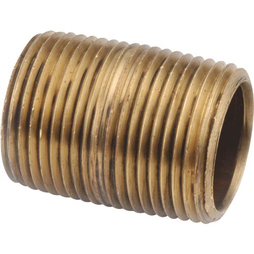 38300-1640 Anderson Metals Red Close Brass Nipple
