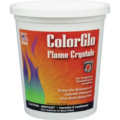 40 Meecos Red Devil ColorGlo Color Flame Crystals