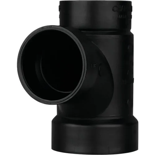 ABS 00401  0600HA Charlotte Pipe Reducing Sanitary ABS Waste & Vent Tee