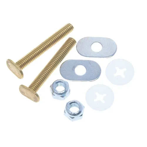 W-7140 Do it Brass Toilet Bowl Bolt Set