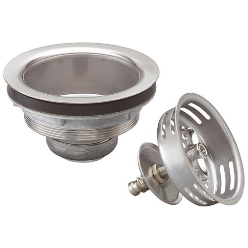1433SS Do it Stainless Steel Basket Strainer Assembly Turn 2 Seal