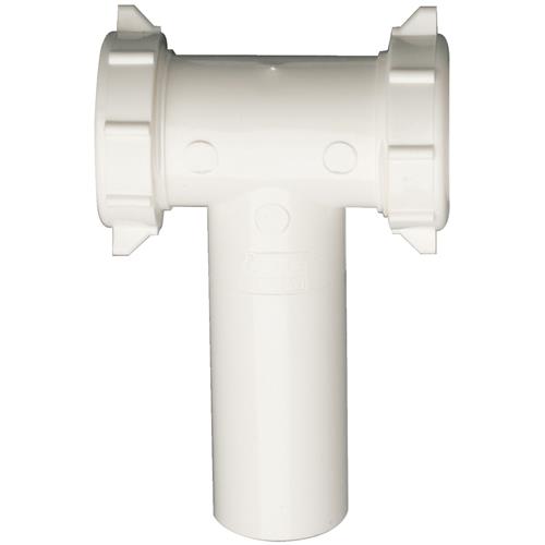 130WK Plastic Center Outlet Tee and Tailpiece Slip-Joint