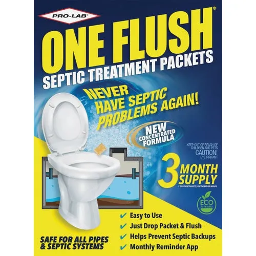 ON102 Pro Lab One Flush Septic Tank Treatment