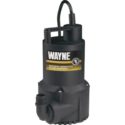 RUP160 Wayne 1/6 HP Continuous-Duty Submersible Utility Pump